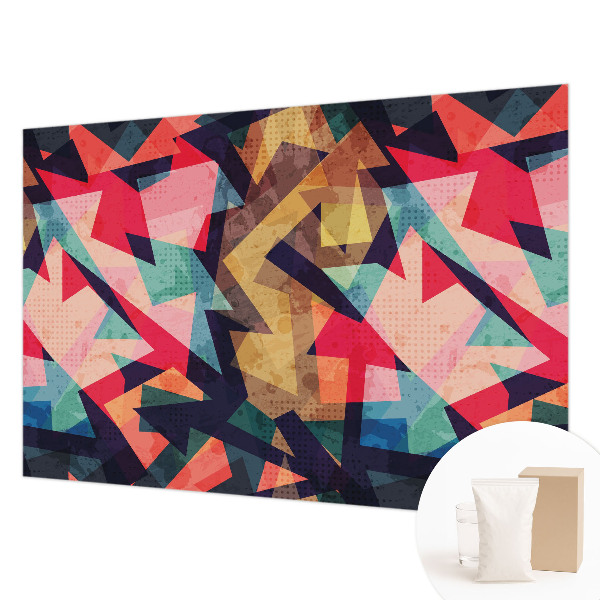 Stenska dekoracija fototapeta Barvit vzorec