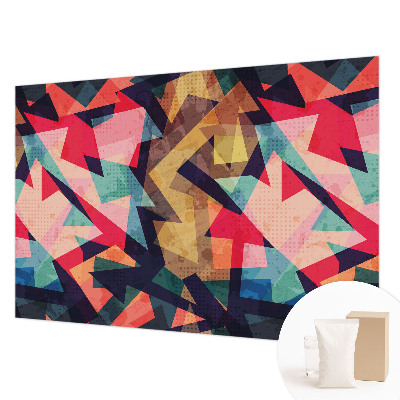 Stenska dekoracija fototapeta Barvit vzorec