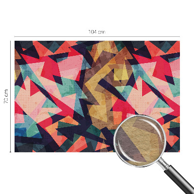 Stenska dekoracija fototapeta Barvit vzorec