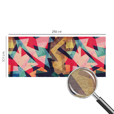 Stenska dekoracija fototapeta Barvit vzorec