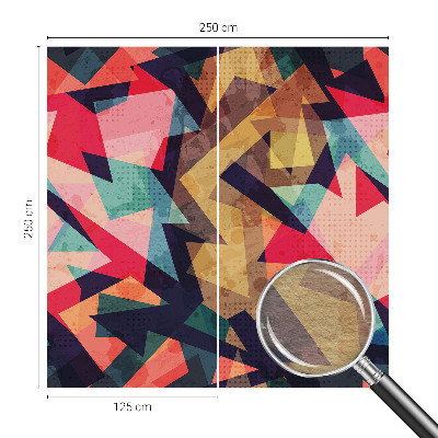 Stenska dekoracija fototapeta Barvit vzorec