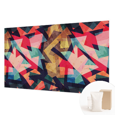 Stenska dekoracija fototapeta Barvit vzorec