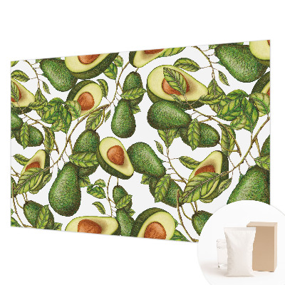 Netkana fototapeta z motivom avokada