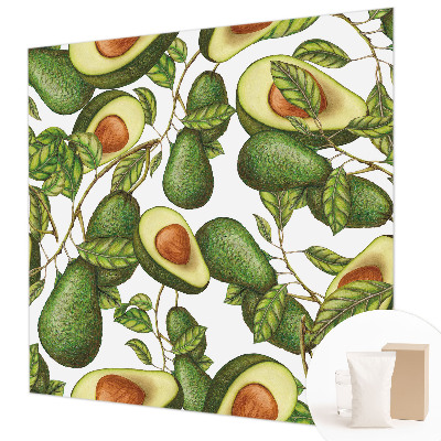 Netkana fototapeta Vzorec avokada