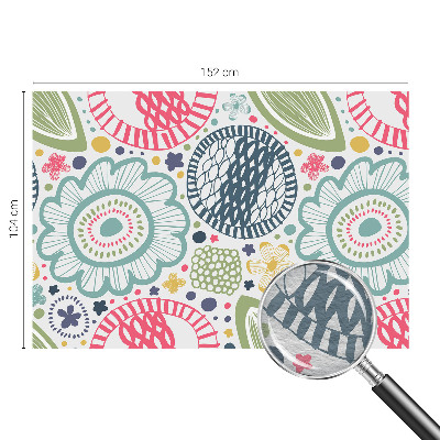 Flis fototapeta Cvetlični vzorci