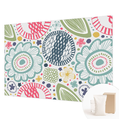 Flis fototapeta Cvetlični vzorci