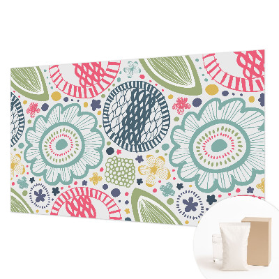 Flis fototapeta Cvetlični vzorci