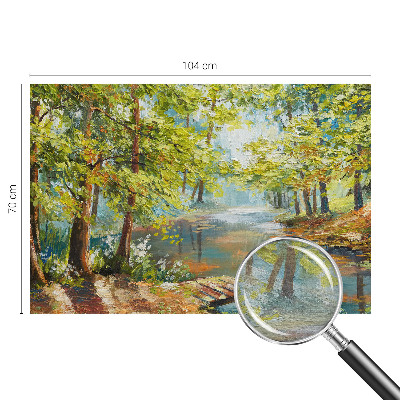 Fototapeta za dnevno sobo Idilično jezero