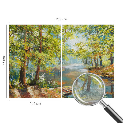 Fototapeta za dnevno sobo Idilično jezero