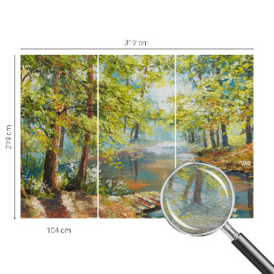 Fototapeta za dnevno sobo Idilično jezero