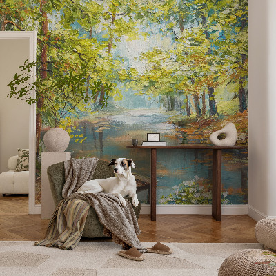 Fototapeta za dnevno sobo Idilično jezero