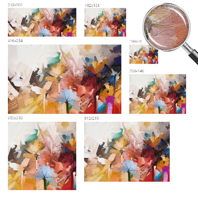 Dekorativna fototapeta Cvetlični abstrakt