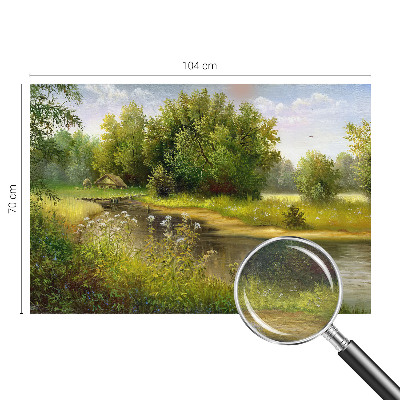 Visokokakovostna fototapeta Podeželska pokrajina