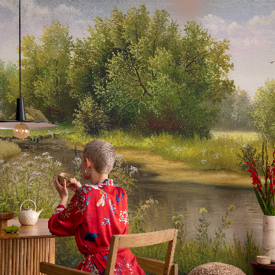 Visokokakovostna fototapeta Podeželska pokrajina