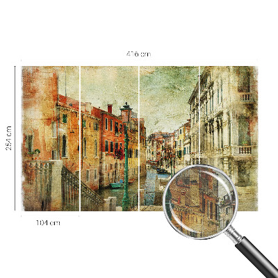 Stenska dekoracija fototapeta Mestni vtis