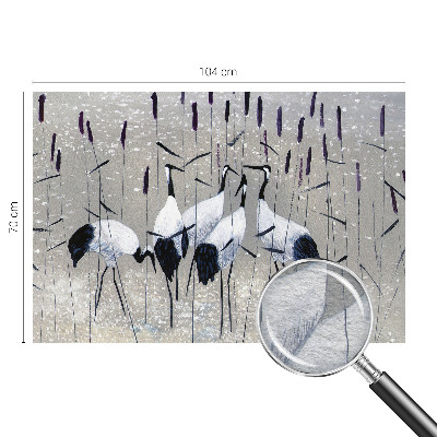 Foto tapeta Harmonični žerjavi