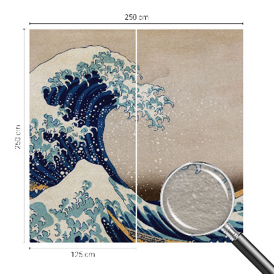 Flis fototapeta Dramatičen val