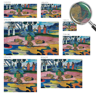 Tiskana fototapeta flis Tropski pobeg