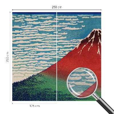 Fototapeta za steno z motivom rdeče gore