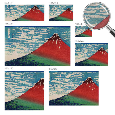Fototapeta za steno z motivom rdeče gore