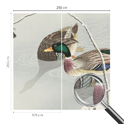 Netkana fototapeta Mirne race