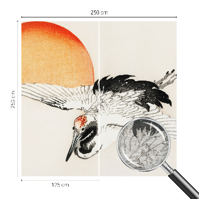 Fototapeta s tiskom z motivom elegantnega žerjava