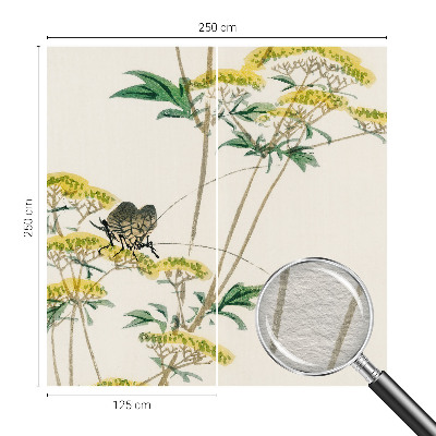 Stenska dekoracija fototapeta Rože v naravi