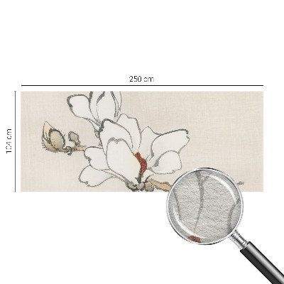 Fototapeta s tiskom z motivom nežnih magnolij