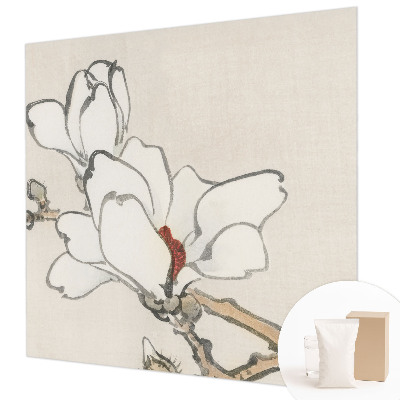Fototapeta s tiskom z motivom nežnih magnolij
