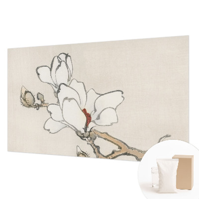 Fototapeta s tiskom z motivom nežnih magnolij