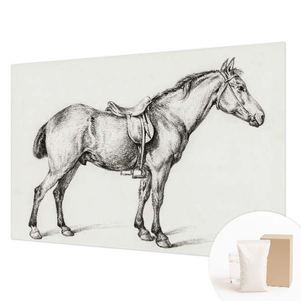 Flis fototapeta Skica konja