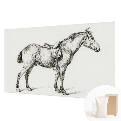 Flis fototapeta Skica konja