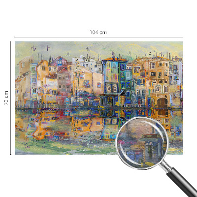 Tiskana fototapeta flis Čarobno mesto