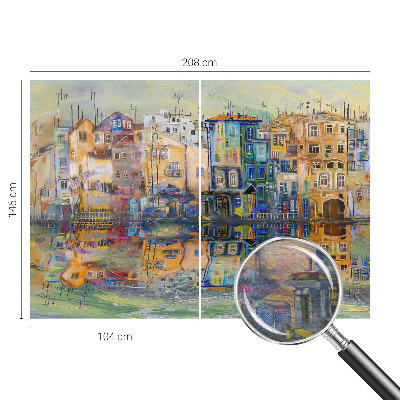 Tiskana fototapeta flis Čarobno mesto