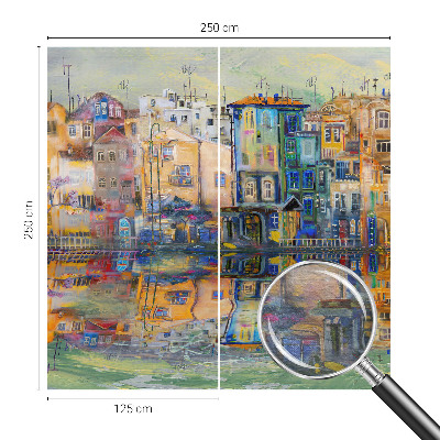 Tiskana fototapeta flis Čarobno mesto