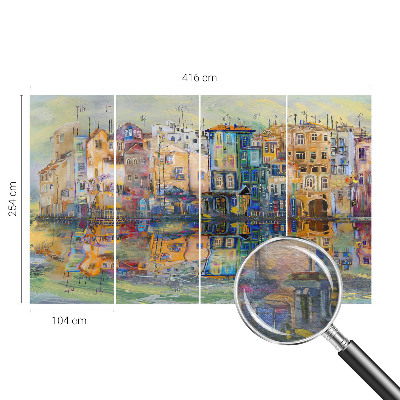 Tiskana fototapeta flis Čarobno mesto