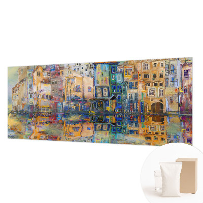 Tiskana fototapeta flis s motivom čarobnega mesta