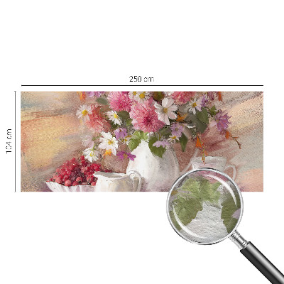 Fototapeta za steno z motivom divjih rož