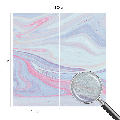 Fototapeta za spalnico Pastelni vrtinec