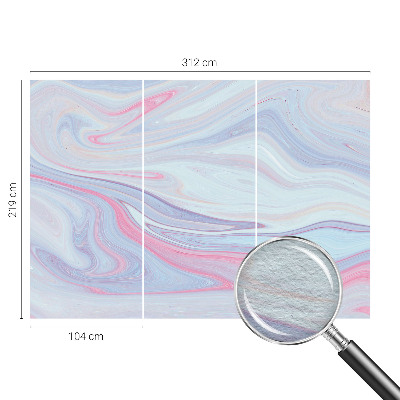 Fototapeta za spalnico Pastelni vrtinec