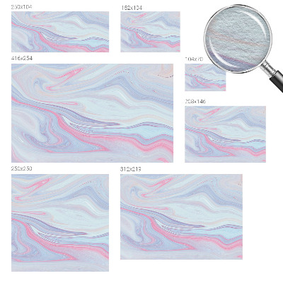 Fototapeta za spalnico Pastelni vrtinec