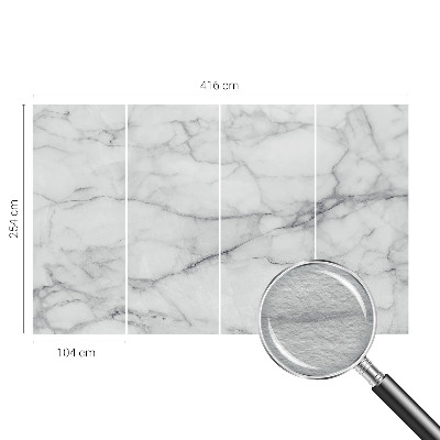 Flis fototapeta za otroško sobo z motivom marmorne elegance