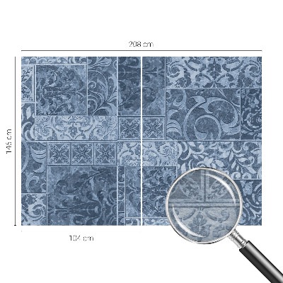 Tiskana fototapeta flis Rastlinski okraski