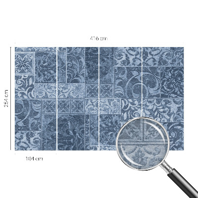 Tiskana fototapeta flis Rastlinski okraski