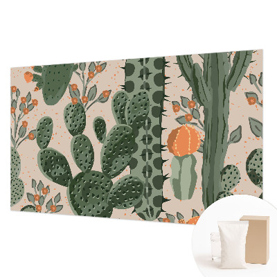 Flis fototapeta za otroško sobo Zeleni kaktusi