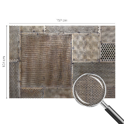 Tiskana fototapeta flis Kovinski vzorci