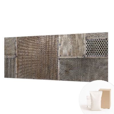 Tiskana fototapeta flis Kovinski vzorci