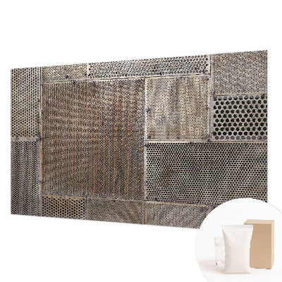 Tiskana fototapeta flis Kovinski vzorci