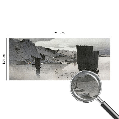 Fototapeta za spalnico s motivom večernega zaliva