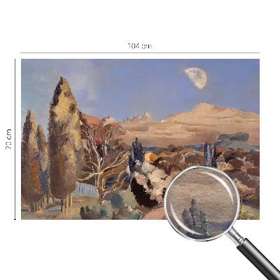 Fototapeta za dnevno sobo Gozdna pokrajina